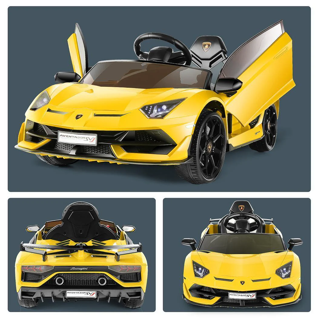 Lamborghini Licensed Electric Ride On Car with Remote Control - Perfect Toy for Kids - Image 8