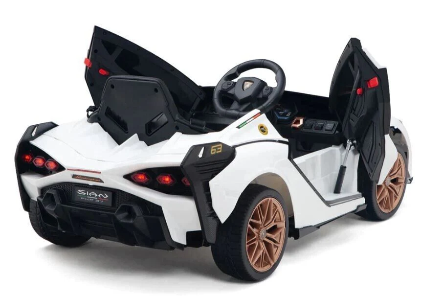 Lamborghini Sian Children's Ride-on Toy Car with Remote Control - Image 7