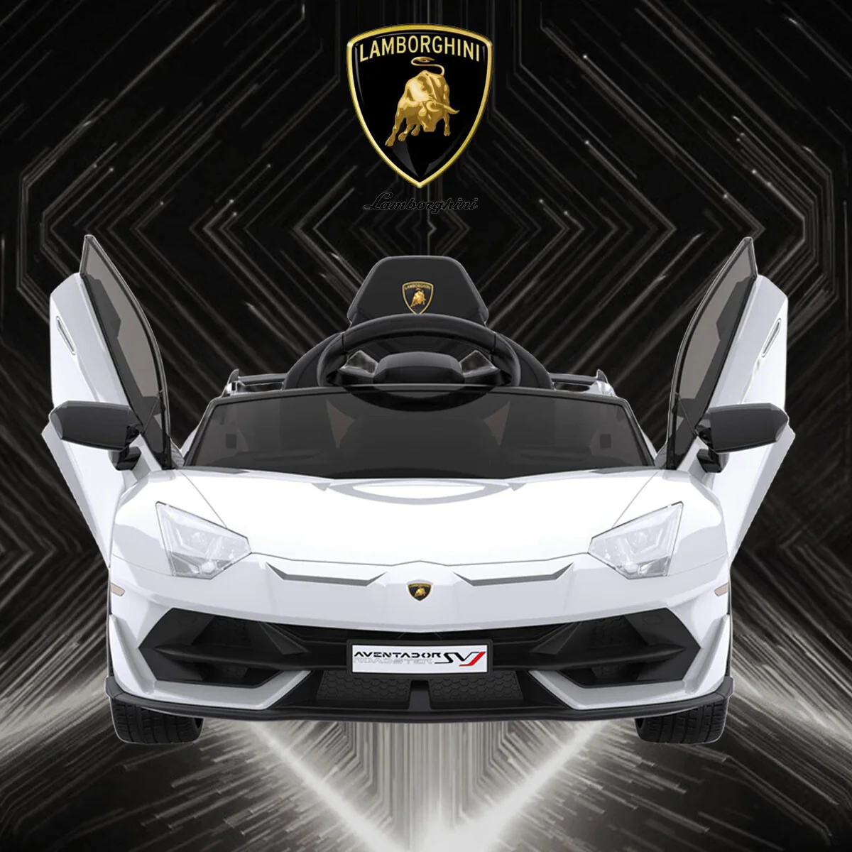 Licensed Lamborghini SVJ 12V Electric Ride-On Car for Kids with Remote Control