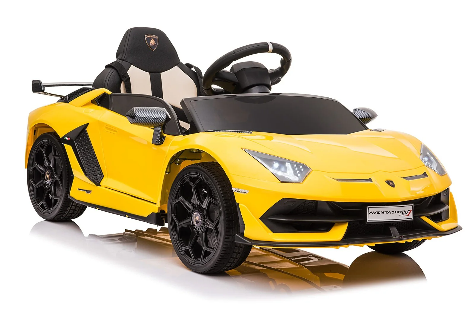 Licensed Lamborghini SVJ 12V Electric Ride-On Car for Kids with Remote Control - Image 11