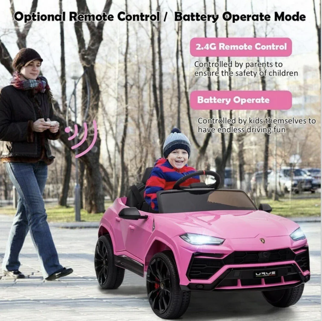 12V Electric Ride-On Car for Kids with Remote Control and Realistic Design - Image 3