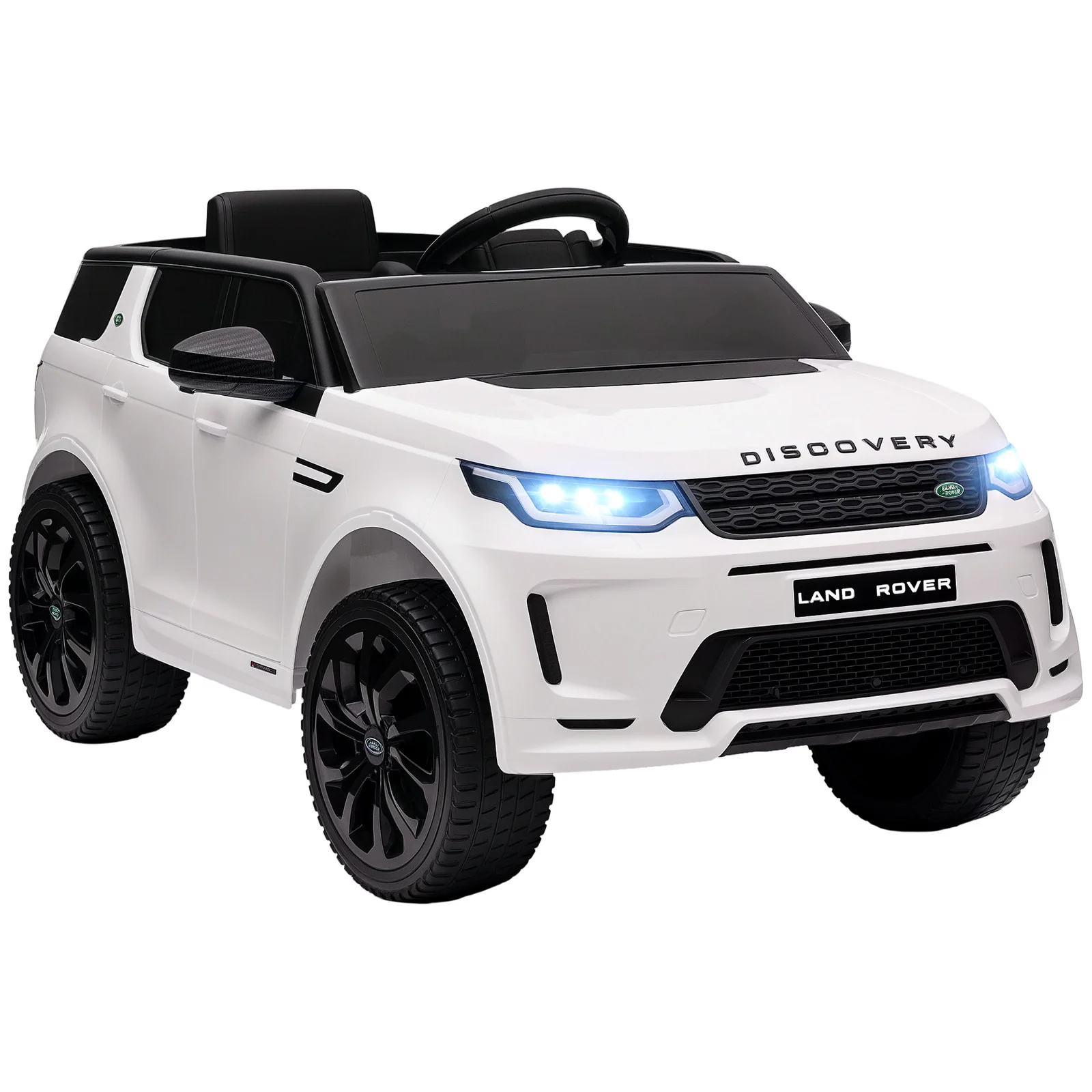 Licensed Land Rover 12V Kids Ride-On Car with Soft Start and Music - Image 12