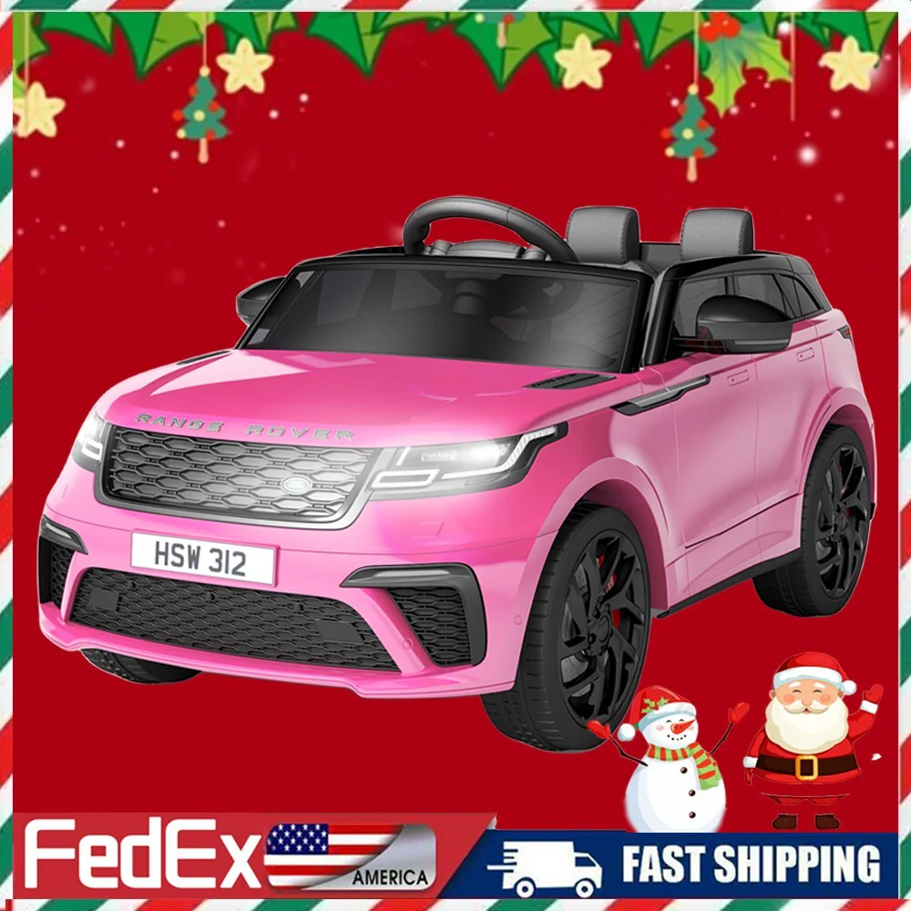Licensed 12V Land Rover Electric Ride-On Car for Kids with Remote Control