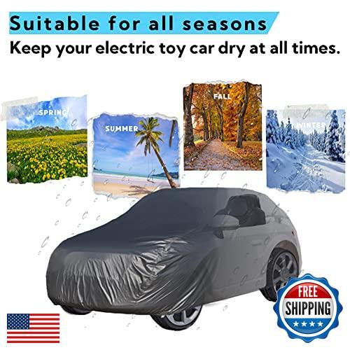 Large Kids Ride-On Toy Car Cover Outdoor Weather-Resistant Protective Wrapper - Image 5
