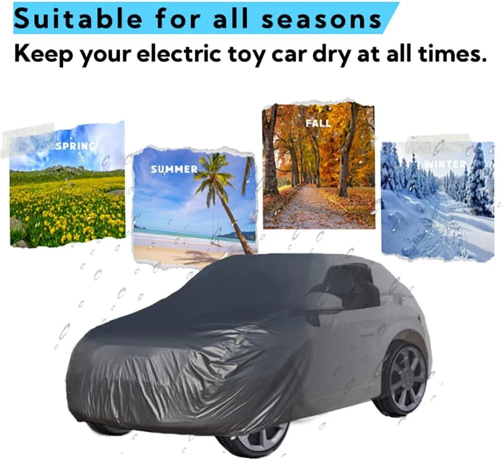 Large Kids Ride-On Toy Car Cover Outdoor Weather-Resistant Protective Wrapper - Image 6