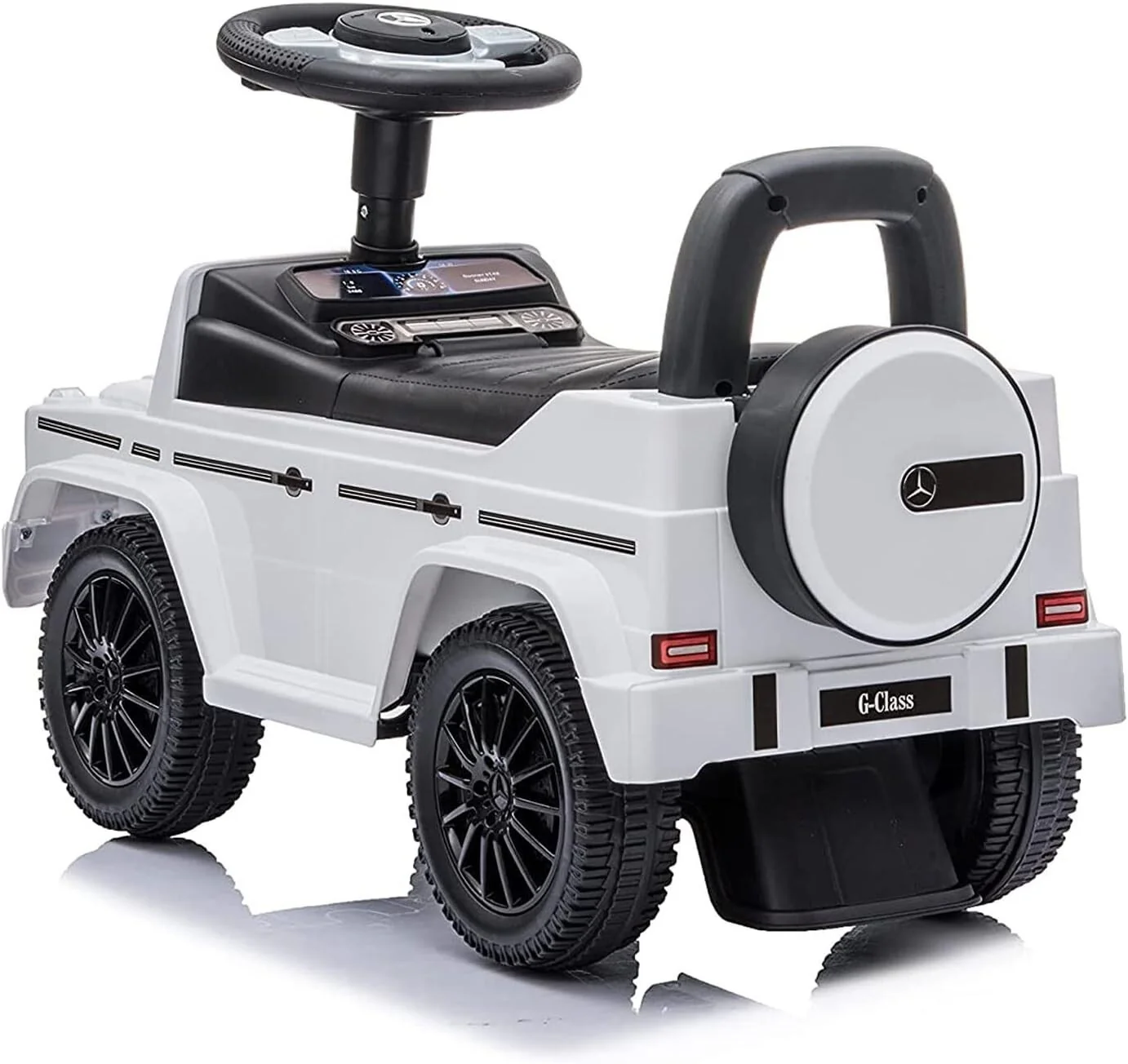 Large Kids Push Car G-Wagon with Realistic Driving Features and Hidden Storage - Image 11
