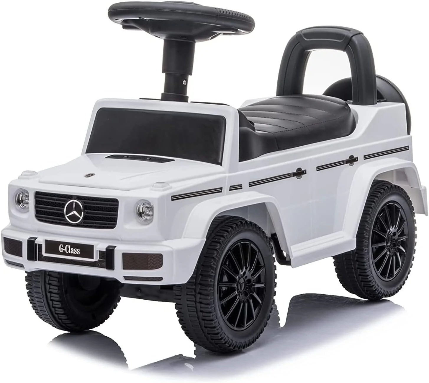 Large Kids Push Car G-Wagon with Realistic Driving Features and Hidden Storage - Image 3