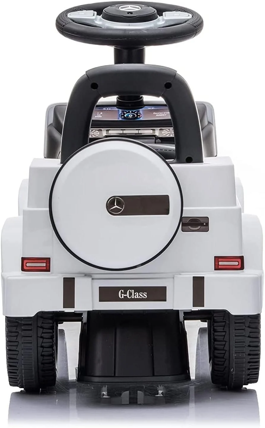 Large Kids Push Car G-Wagon with Realistic Driving Features and Hidden Storage - Image 9