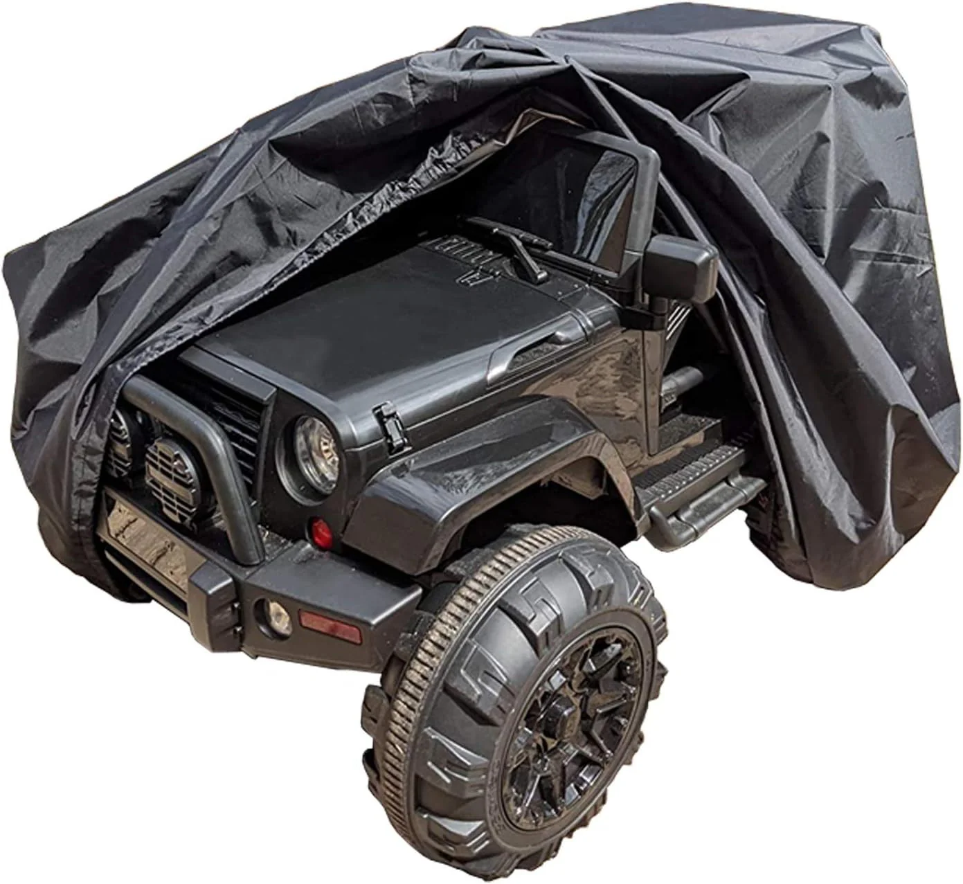 Large Ride-On Truck Toy Car Cover for Kids Electric Power Wheels Outdoor Protection