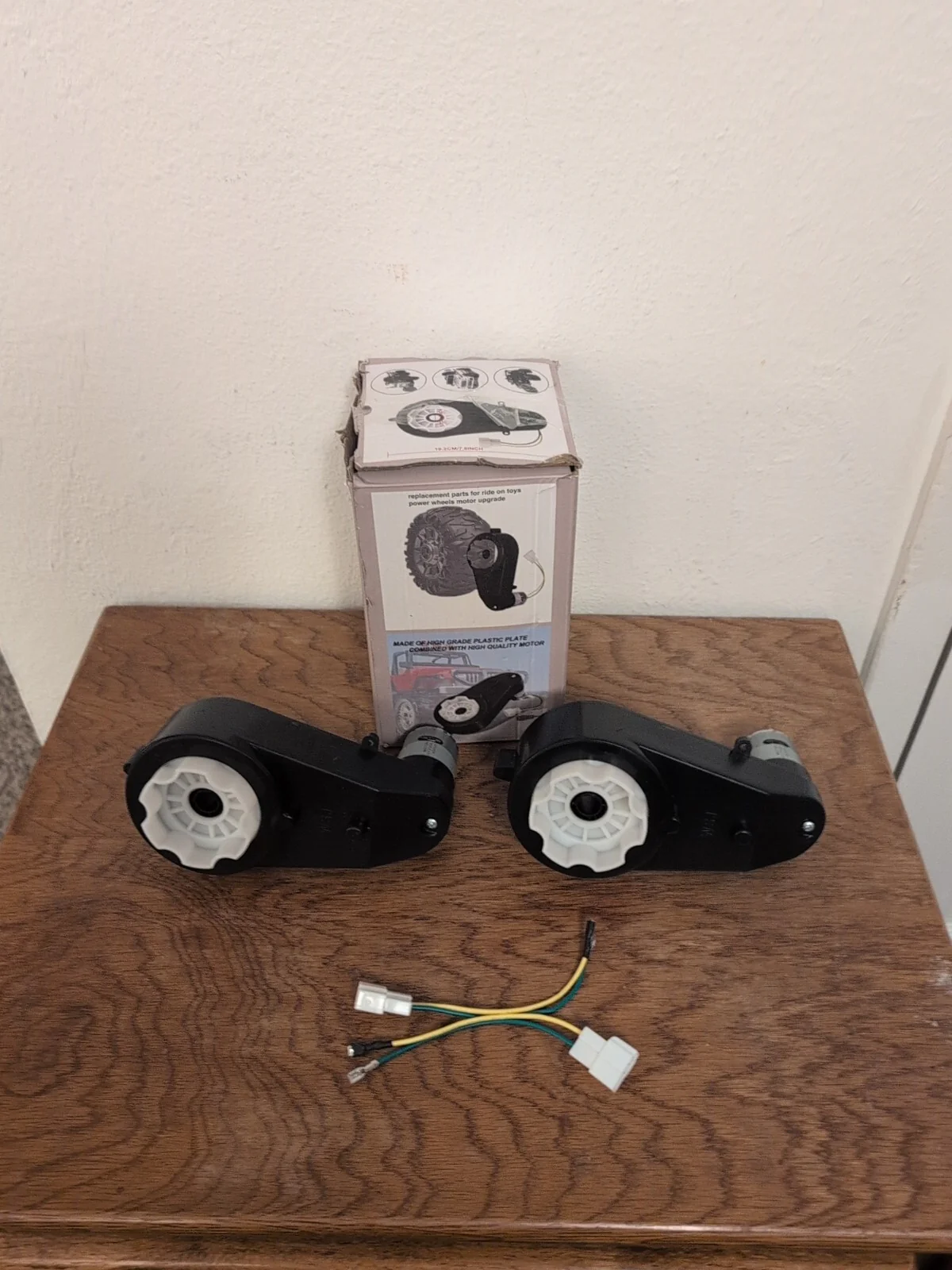 40000RPM 12V Electric Motor with Gearbox for Kids Ride-On Toy Car - Image 3