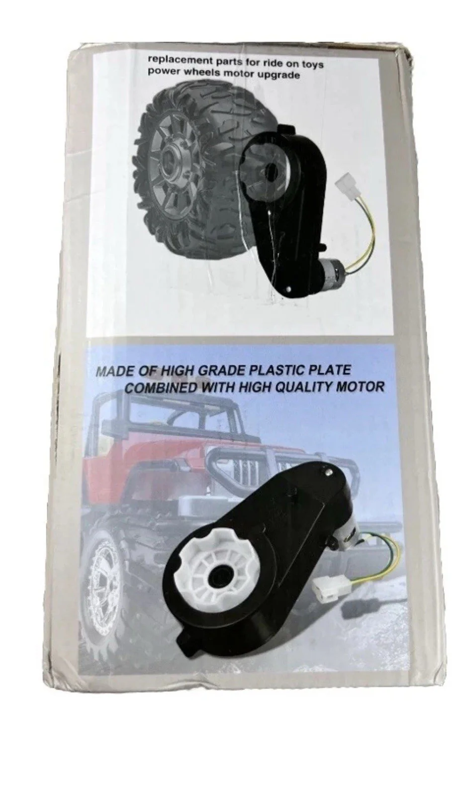 12V 40000RPM Electric Motor with Gearbox for Kids Ride-On Toy Cars - Image 5