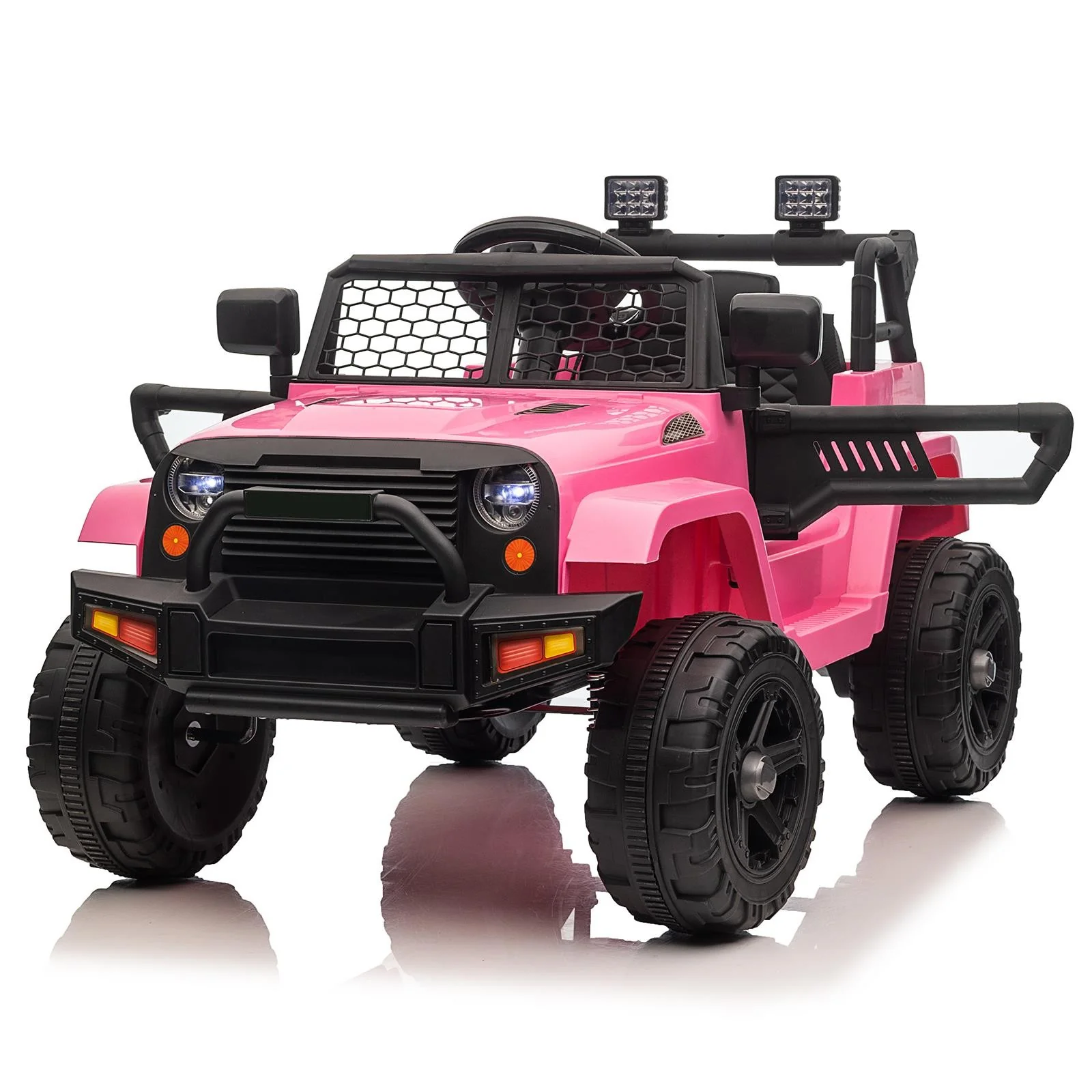 12V Battery-Powered Kids Ride-On Jeep Car with 3 Speeds and Remote Control - Image 9