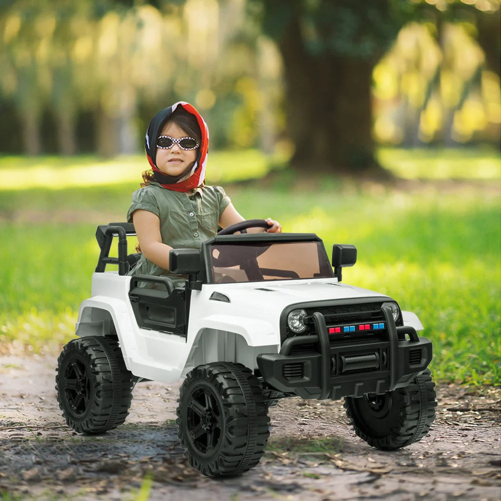 12V Battery-Powered Electric Ride-On Truck Toy Car for Kids - Image 3