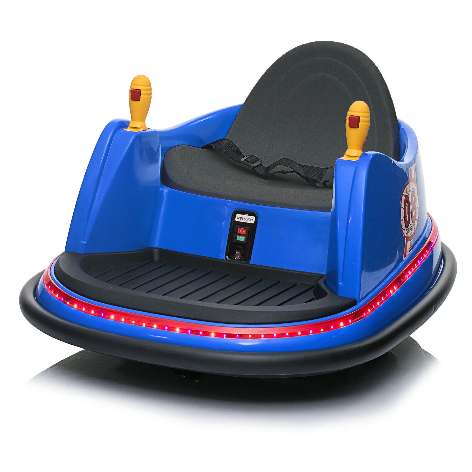 LEADZM 6V 7A.h Electric Bumper Car in Blue - Image 7