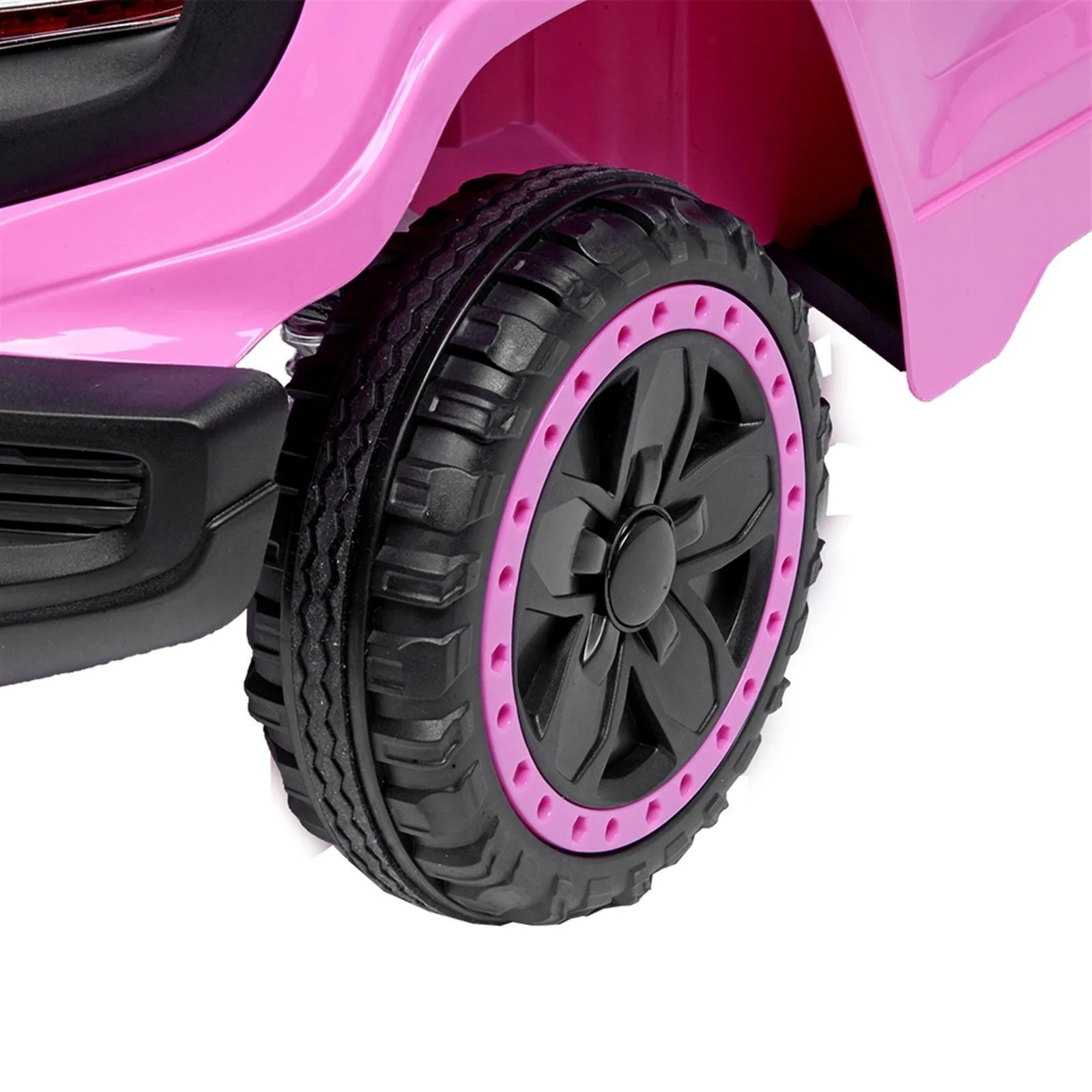 Leadzm 6V Electric Ride-On Truck for Kids with Remote Control, LED Lights, and Seat Belt - Image 9