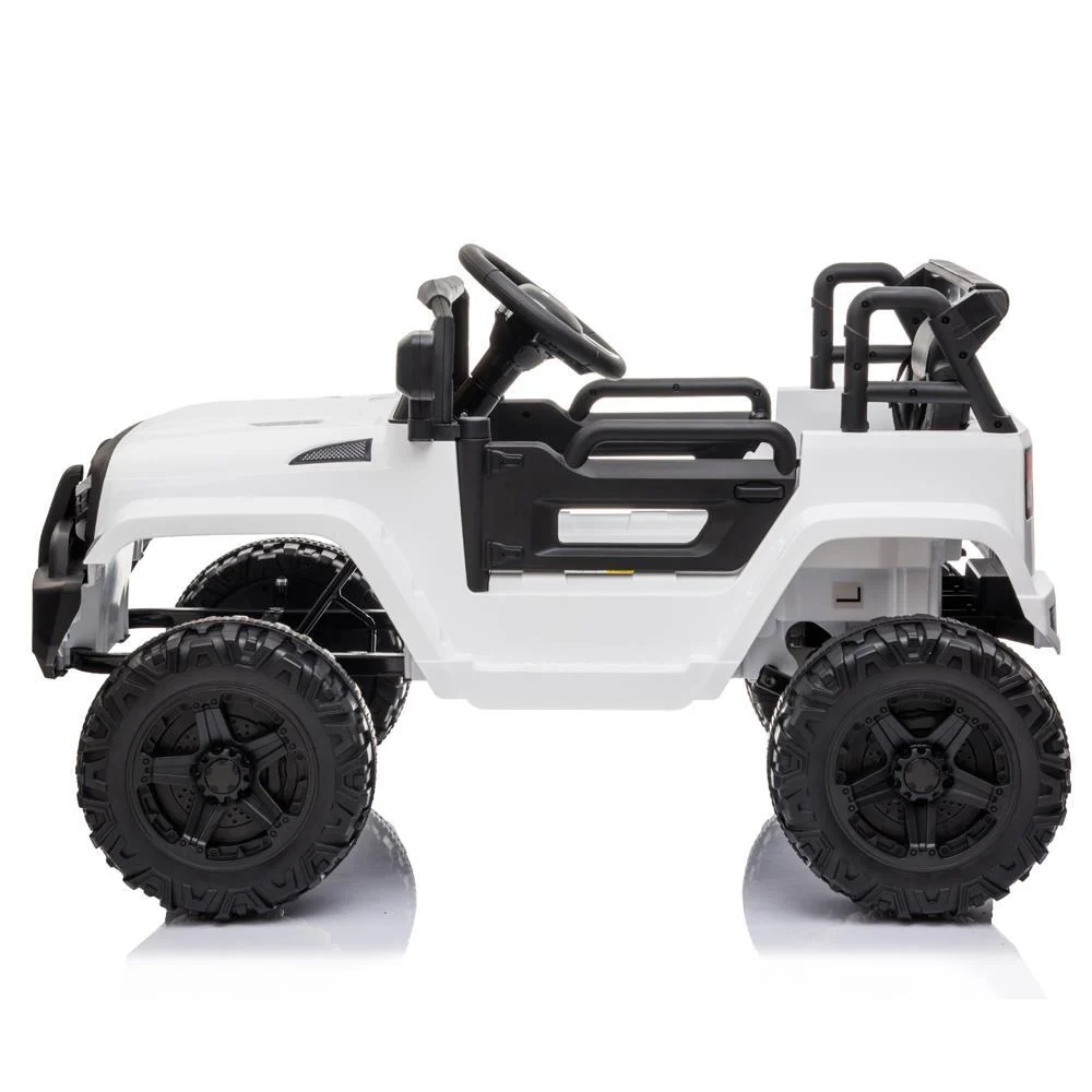 Electric 12V Kids Ride-On Jeep Car Toy with Lights and 3-Speed Remote Control - Image 11