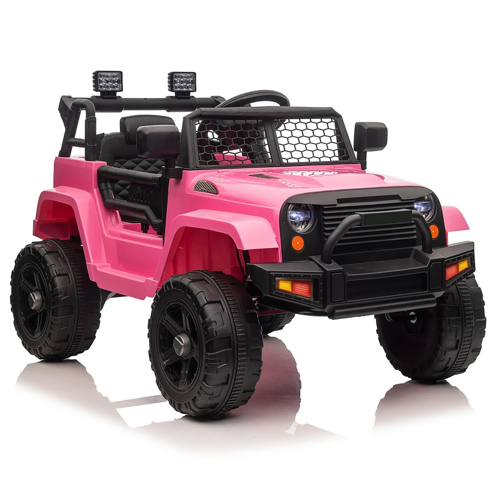 Electric Double Drive Remote Control Ride-On Jeep Car for Kids with 3-Speed Settings - Image 14
