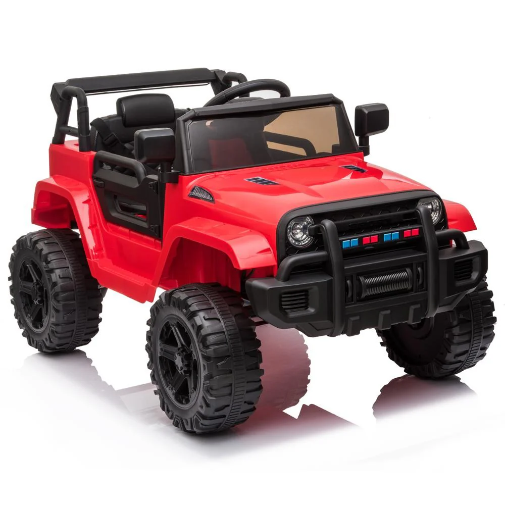 Kids Ride-On Jeep Toy Car with Music, Lights, 3 Speeds, Safety Features, and Remote Control - Image 2