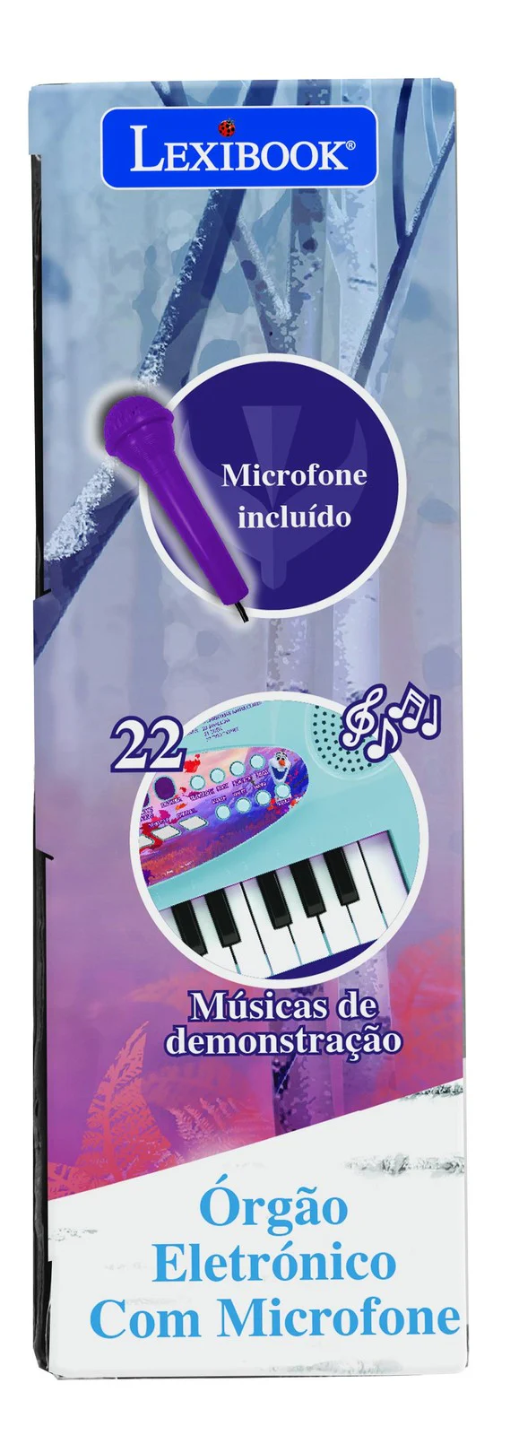 Frozen 2 Inspired Elsa, Anna, and Olaf 32-Key Keyboard with Microphone - Image 9
