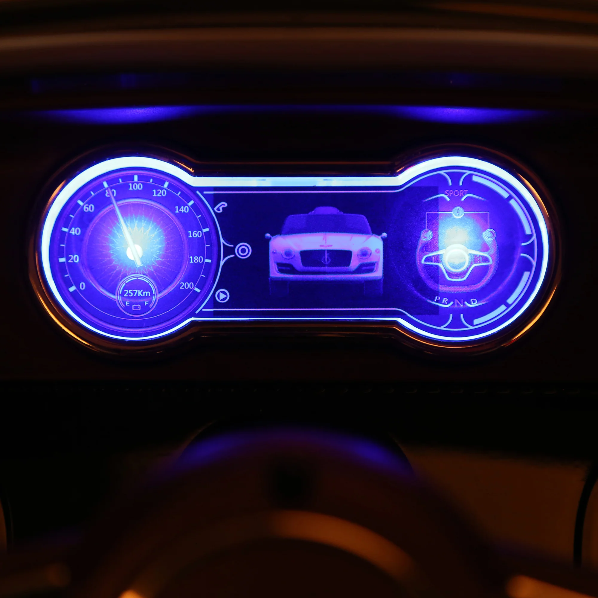 Licensed 12V Bentley Ride On Car for Kids with Parent Remote Control - Black - Image 11