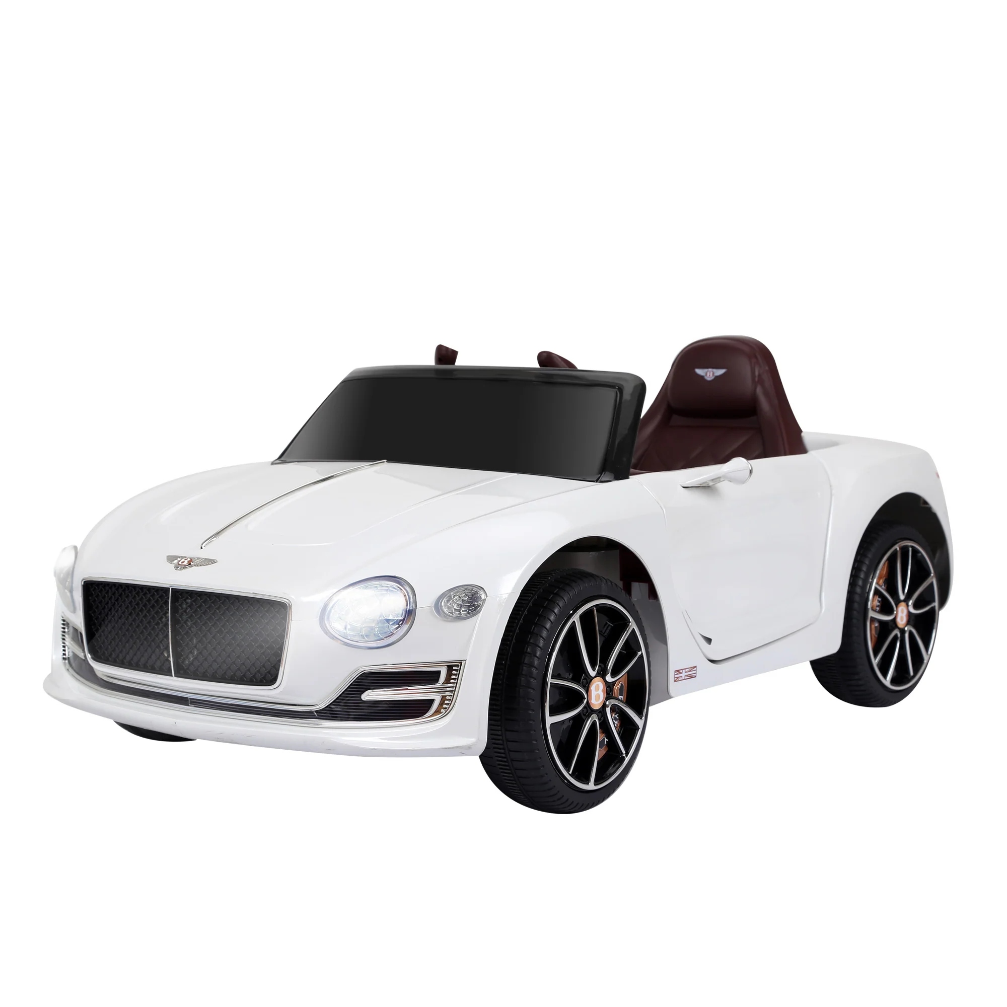 Licensed 12V Bentley Ride On Car for Kids with Parent Remote Control - Black - Image 4