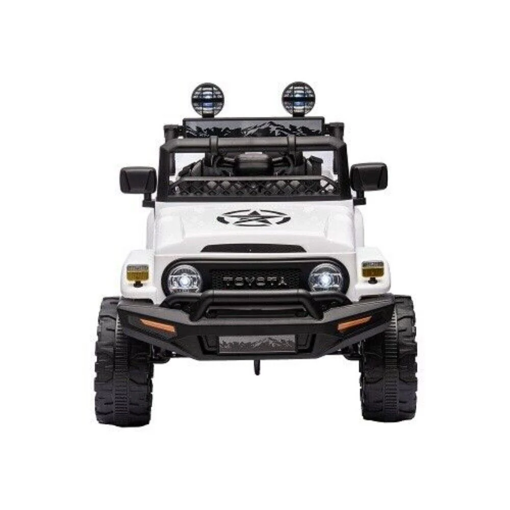 Licensed 12V Toyota FJ Cruiser Electric Ride-On Car for Kids with Remote Control and LED Lights - Image 14