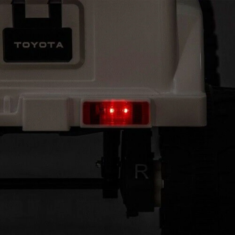 Licensed 12V Toyota FJ Cruiser Electric Ride-On Car for Kids with Remote Control and LED Lights - Image 24