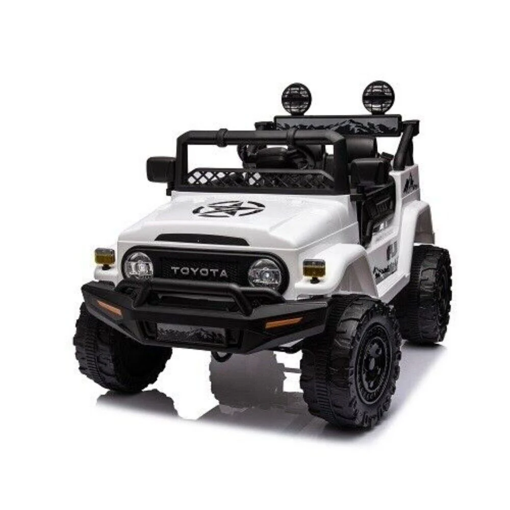 Licensed 12V Toyota FJ Cruiser Electric Ride-On Car for Kids with Remote Control and LED Lights - Image 6