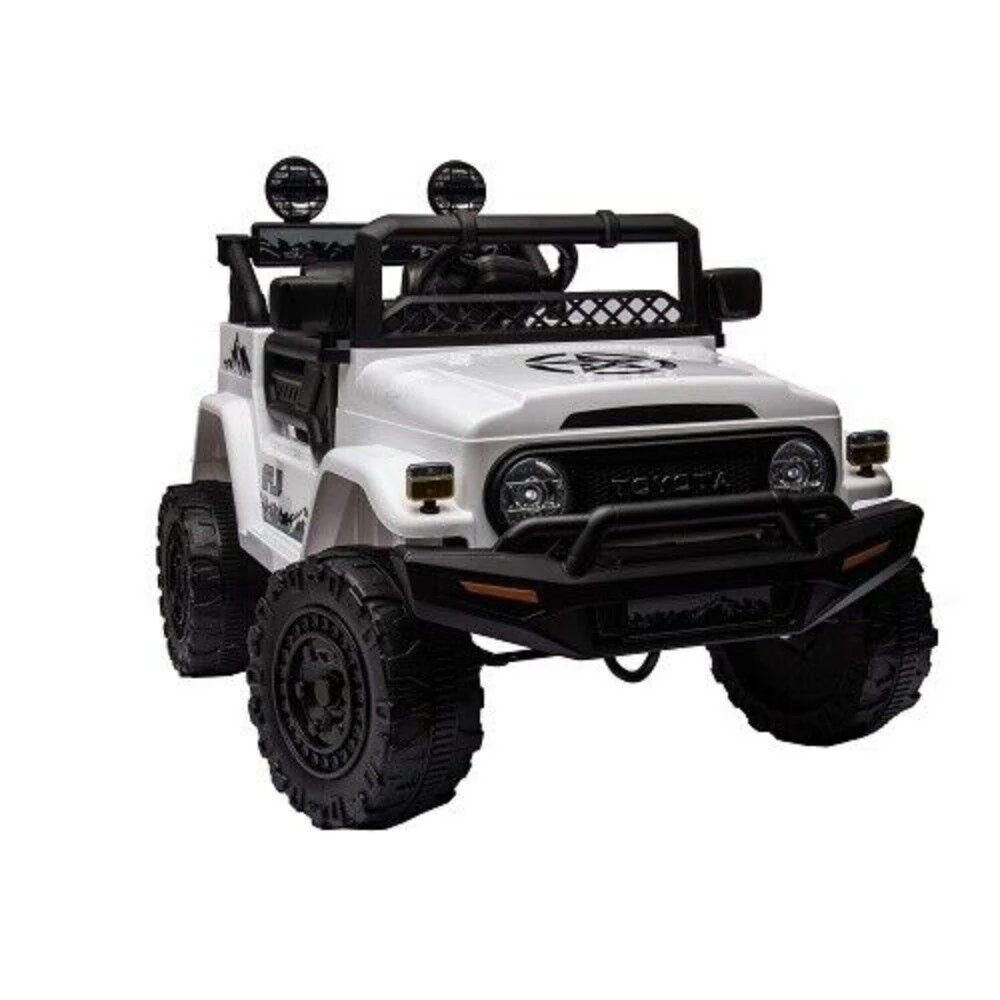 Licensed 12V Toyota FJ Cruiser Electric Ride-On Car for Kids with Remote Control and LED Lights - Image 7