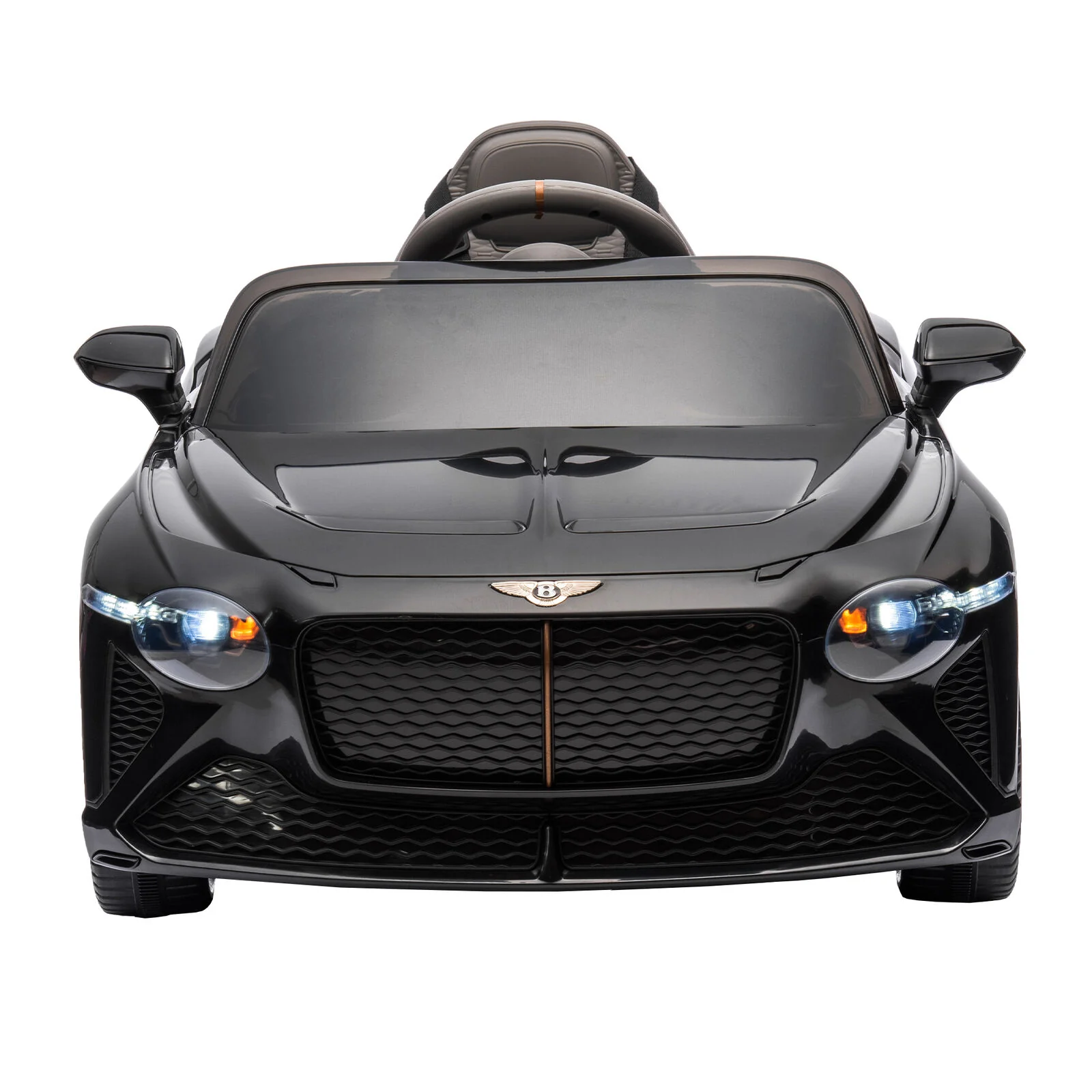 Licensed 2.4G Electric 12V 7A Kids Ride On Car with 3 Speeds - Bentley Black - Image 24