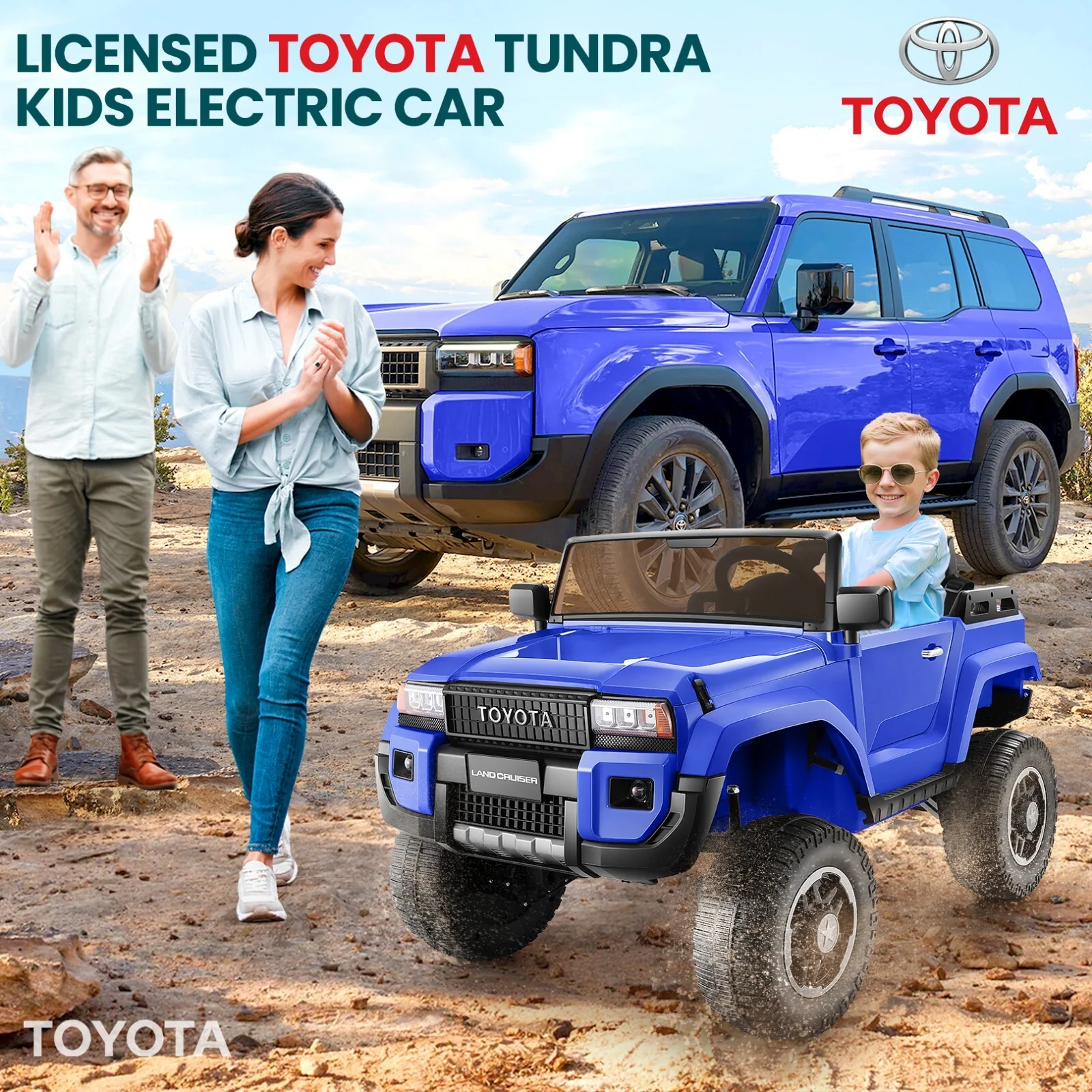 24V 2-Seater Electric Ride-On Car for Kids with Remote Control - Image 3