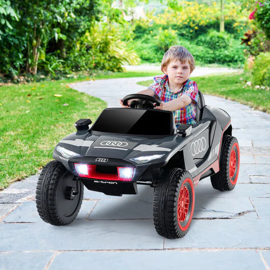 Audi E-tron Racing Car for Kids - Gray - Image 3