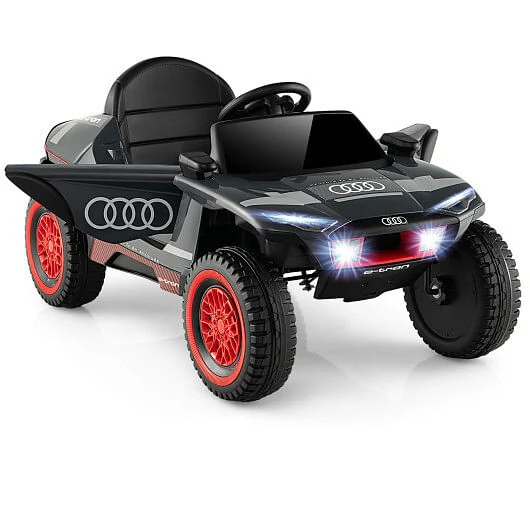 Audi Kids Ride-On E-Tron Racing Car Gray