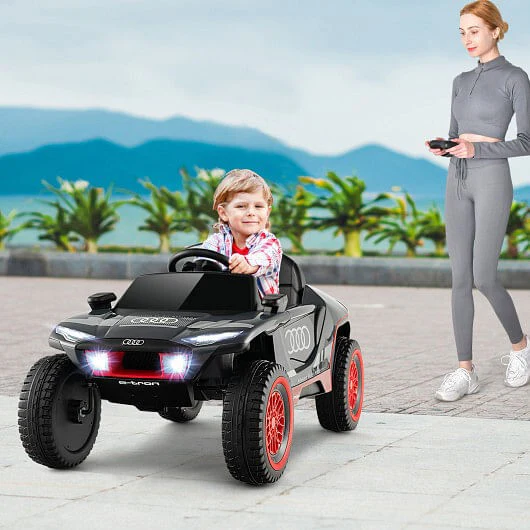 Audi Kids Ride-On E-Tron Racing Car Gray - Image 2