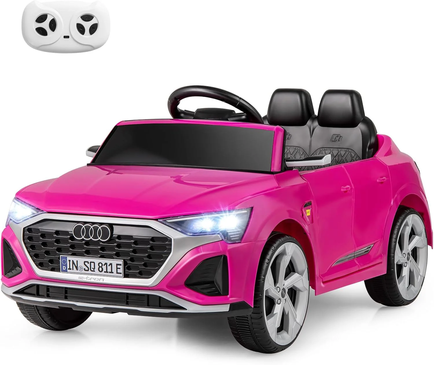 Licensed Audi SQ8 Battery-Powered Electric Ride-On Car with Remote Control