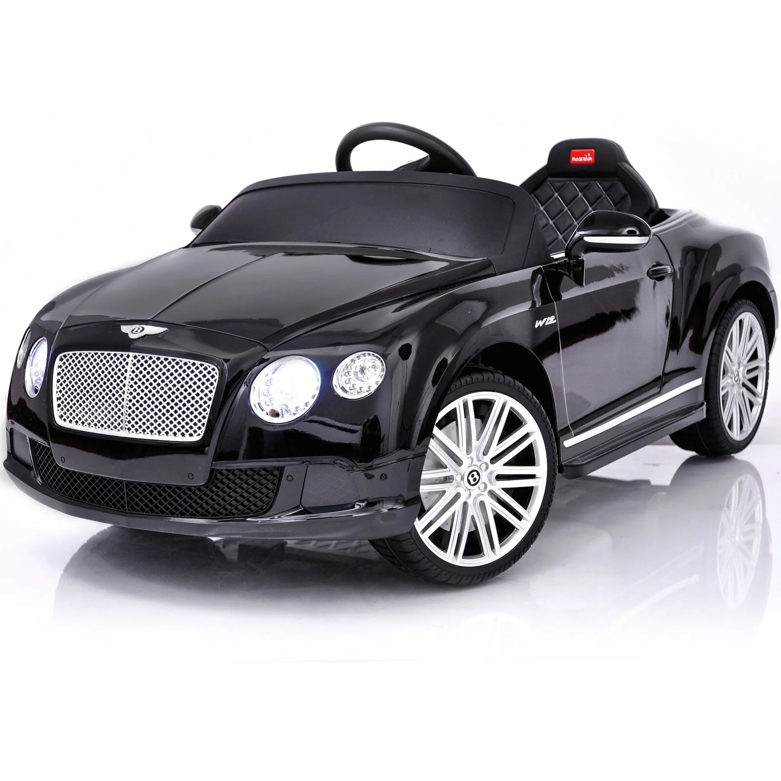 Licensed Bentley 12V Electric Car with R/C, Music, and Lights for Kids in Various Colors - Image 16