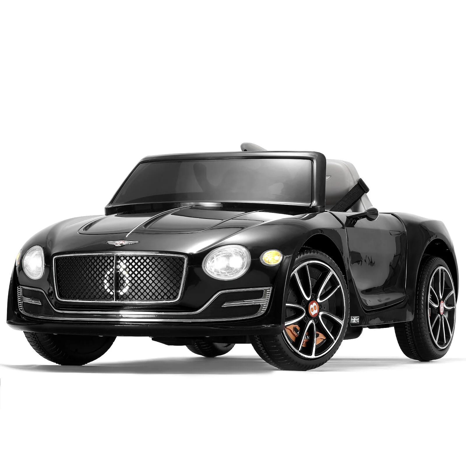 12V Kids Electric Ride-On Car with Remote Control and Licensed Bentley Design