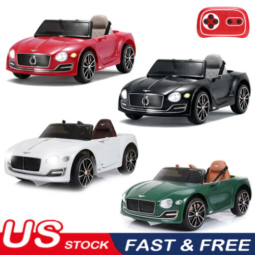 Licensed Bentley Style 12V Electric Ride-On Car with Remote Control - Battery Powered - Image 2