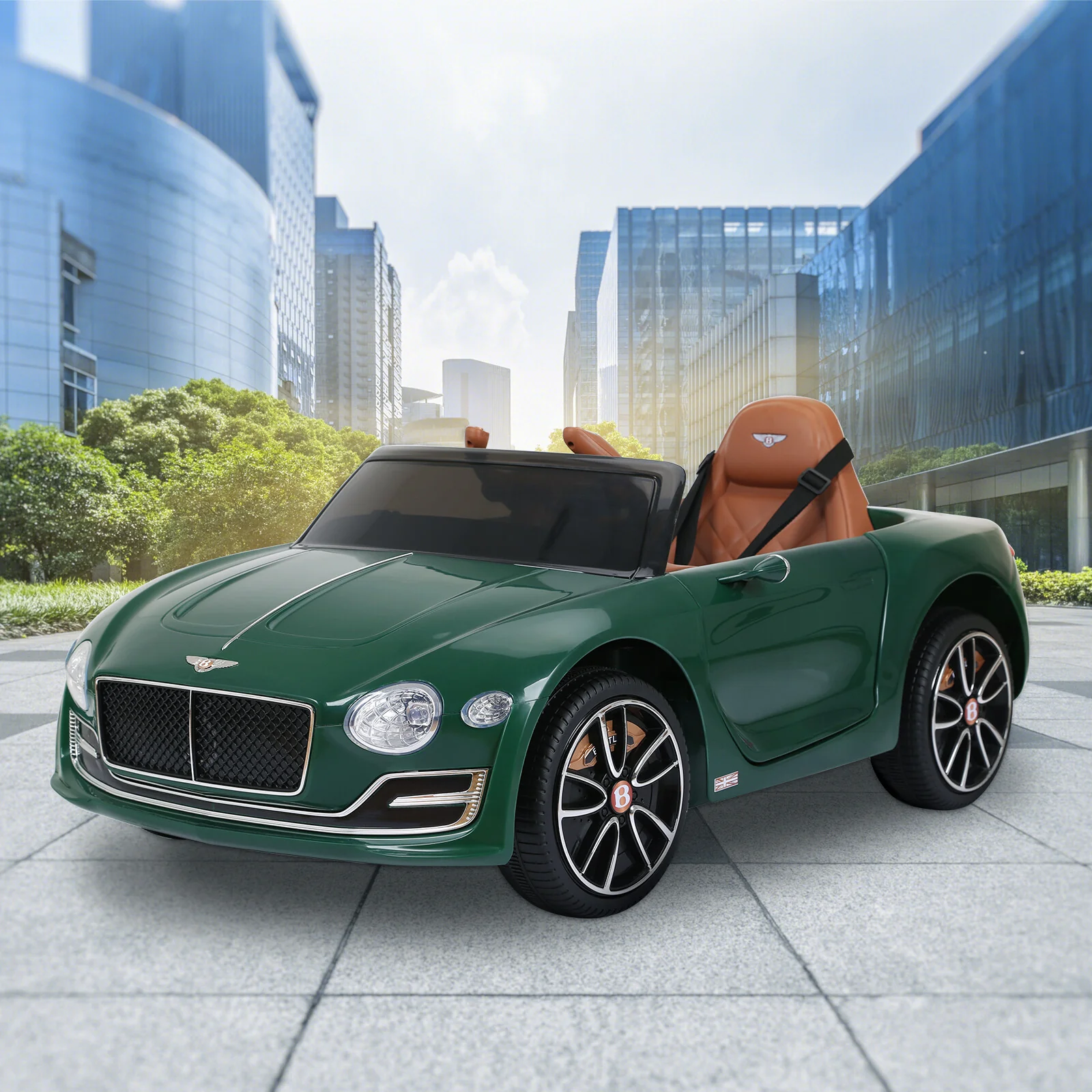 Licensed Bentley Style 12V Kids Electric Ride-On Car with Remote Control - Image 15