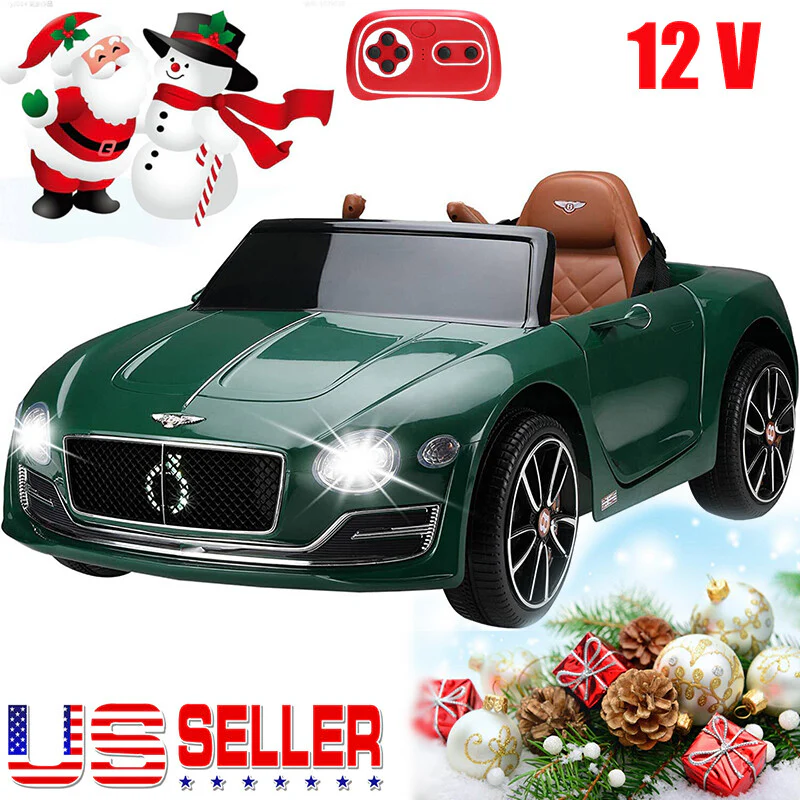 Licensed Bentley Style 12V Kids Electric Ride-On Car with Remote Control - Image 17