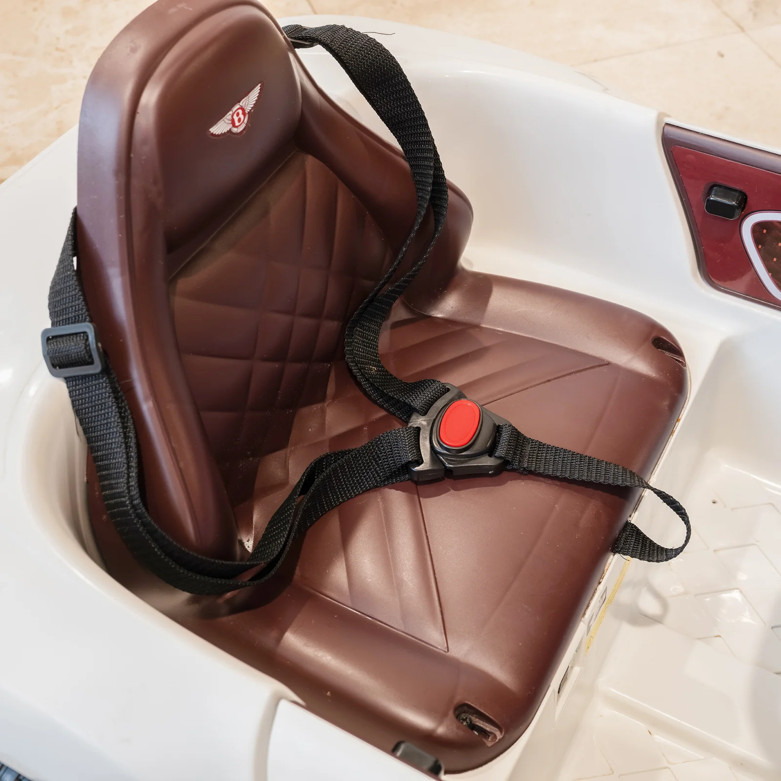 12V Electric Kids Ride-On Car with LED Lights Bentley Style Design - Image 18