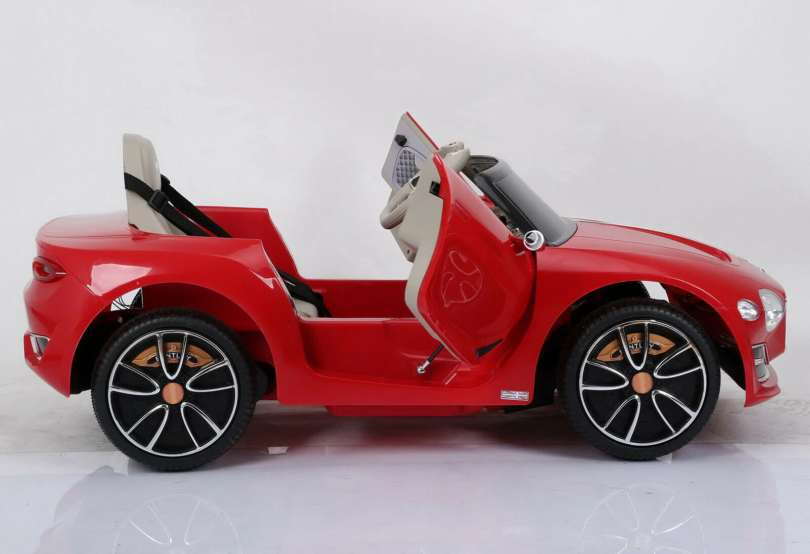 Licensed Bentley-Style Kids Electric Ride-On Car with Remote Control Toy Gift - Image 14