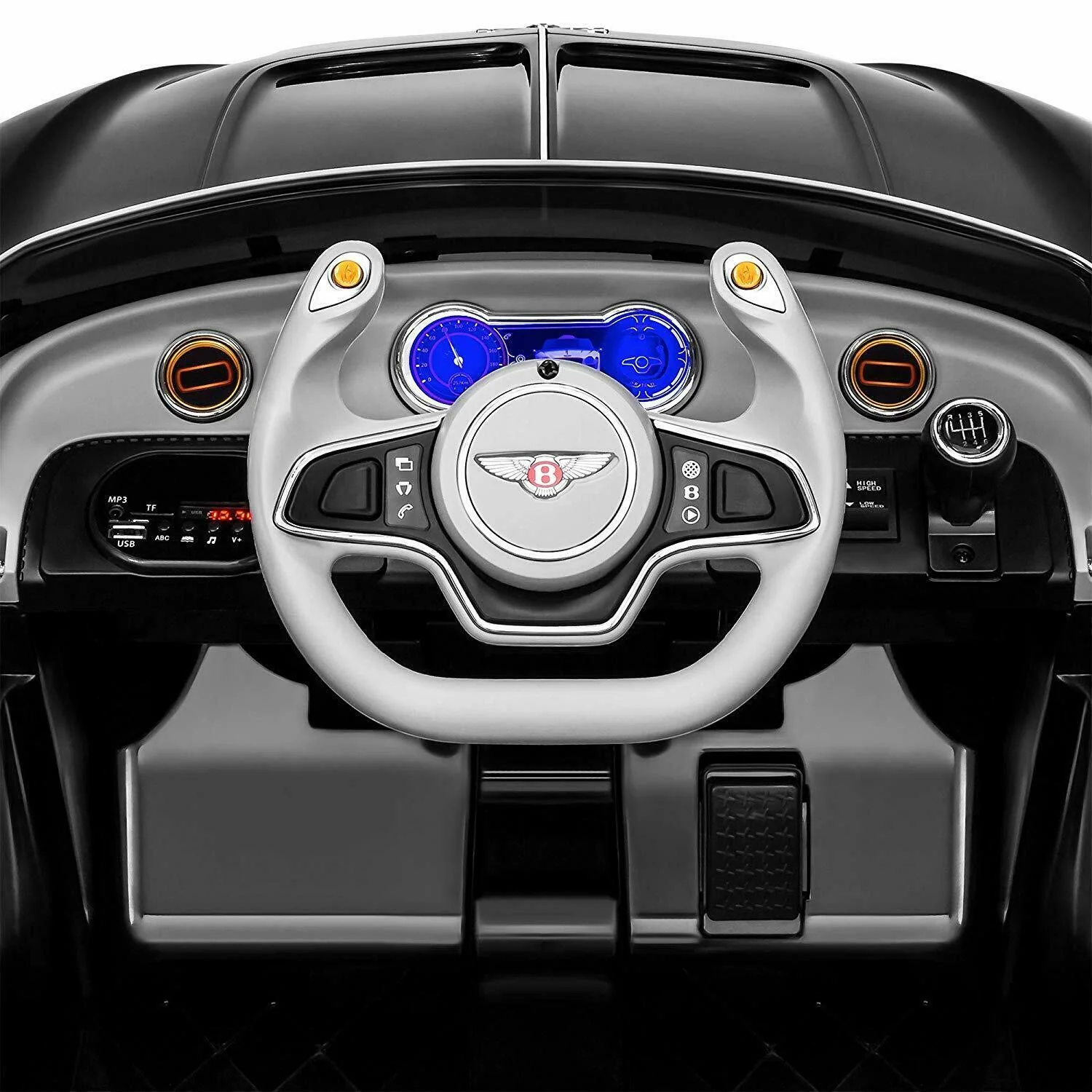 Licensed Bentley Style Kids Electric Ride-On Car with Remote Control and Music - Image 5