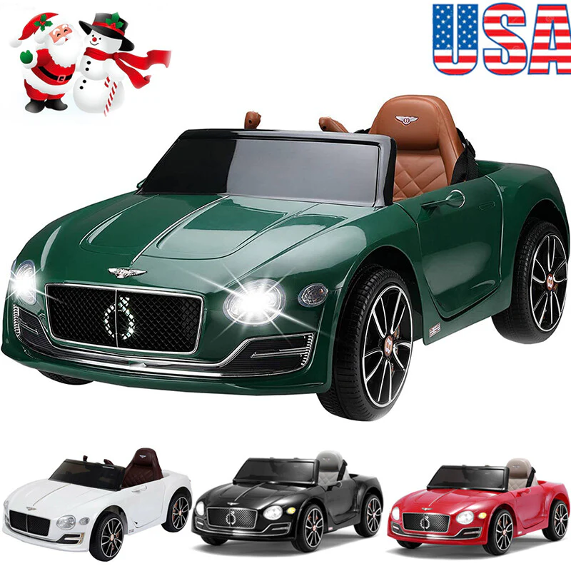 Licensed Bentley-Style 12V Electric Ride-On Car with Remote Control for Kids - Image 13