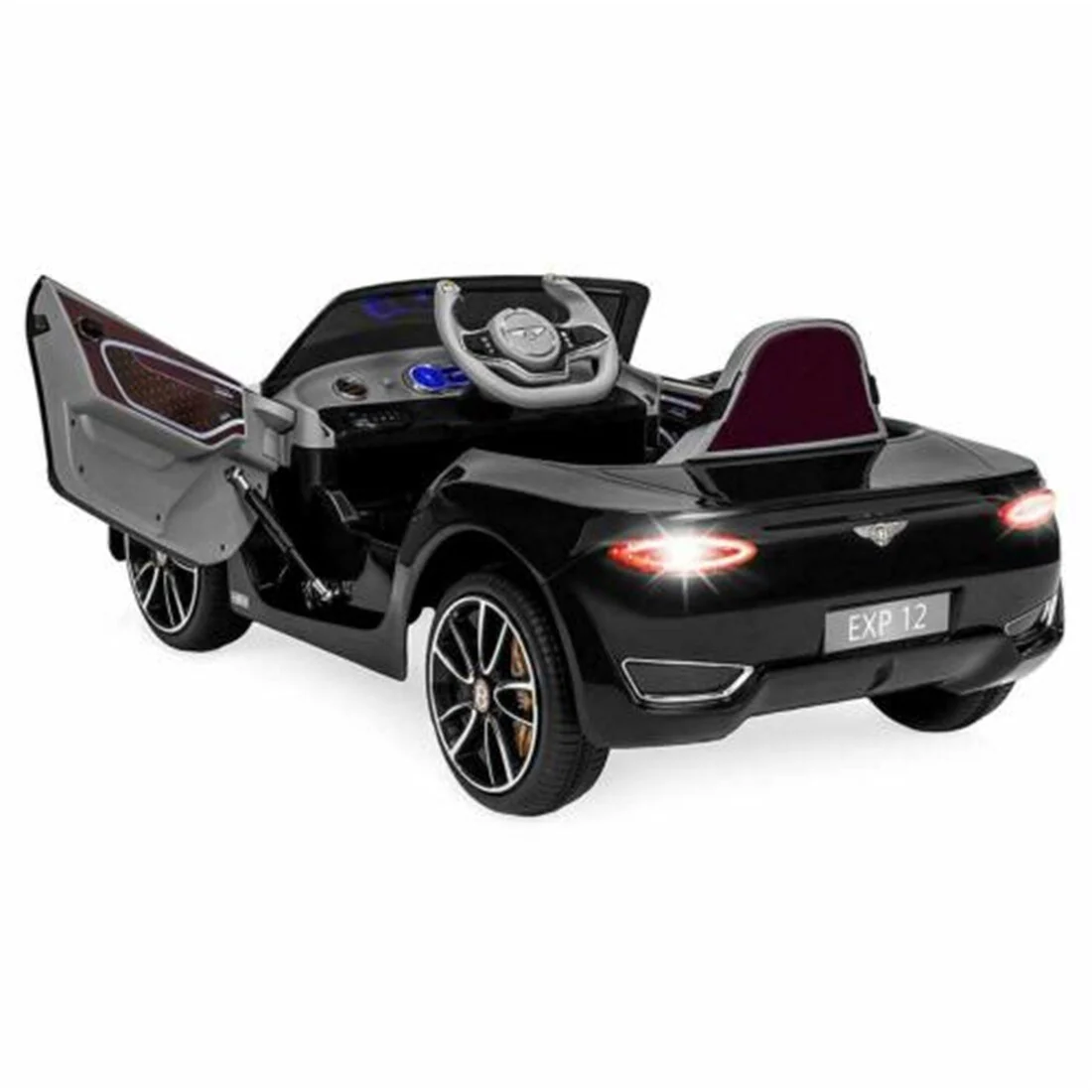 Licensed Bentley Style 12V Kids Electric Ride-On Car with 2.4G Remote Control - Image 18