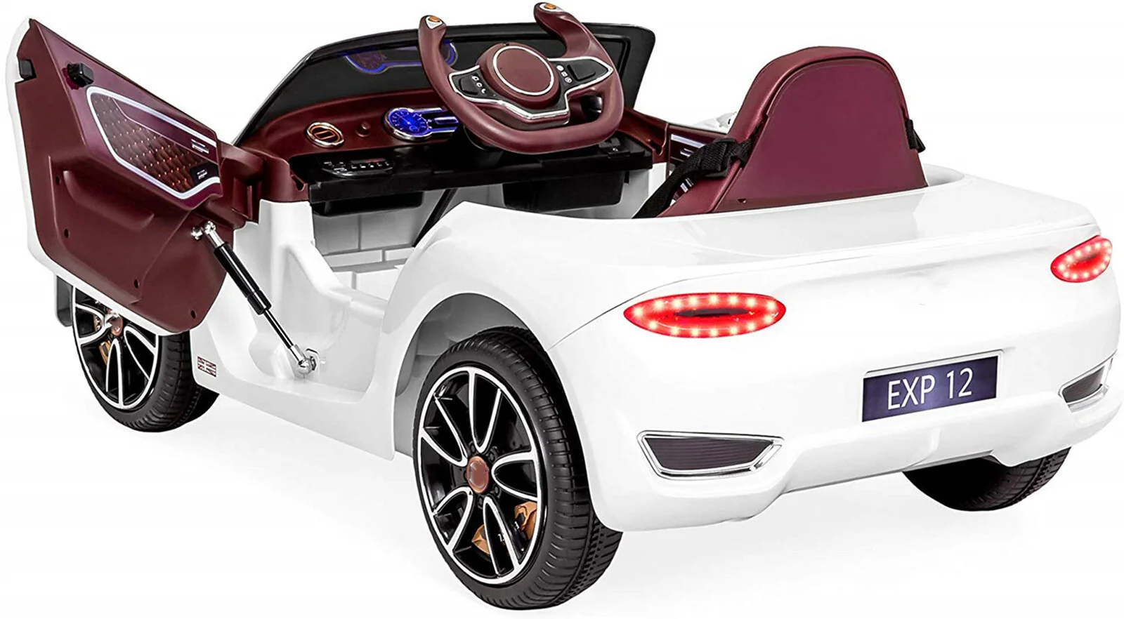 Licensed Bentley Style 12V Kids Electric Ride-On Car with 2.4G Remote Control - Image 5