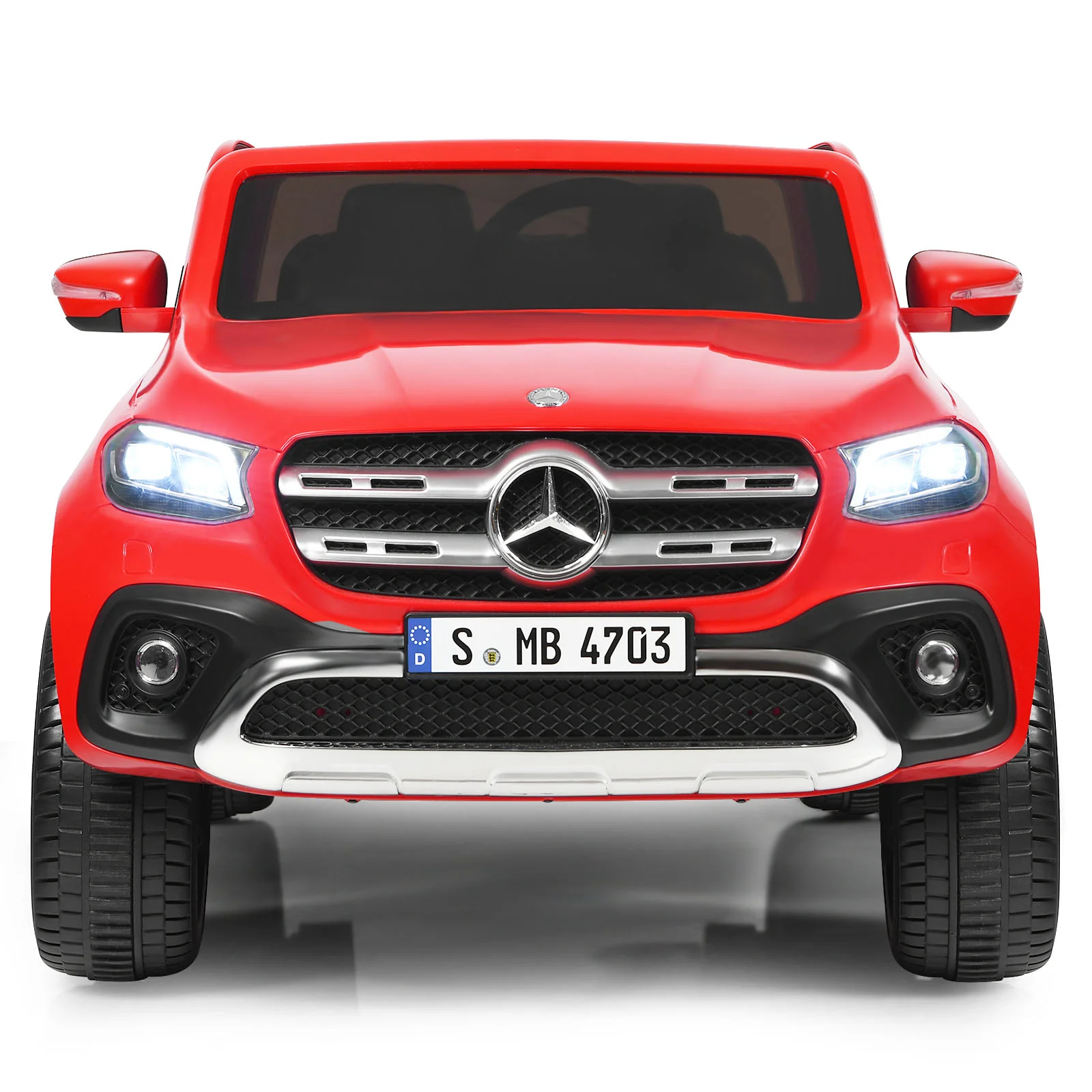 Licensed Benz Electric Ride-On Car for Kids - 2 Seater Toy Vehicle - Image 13
