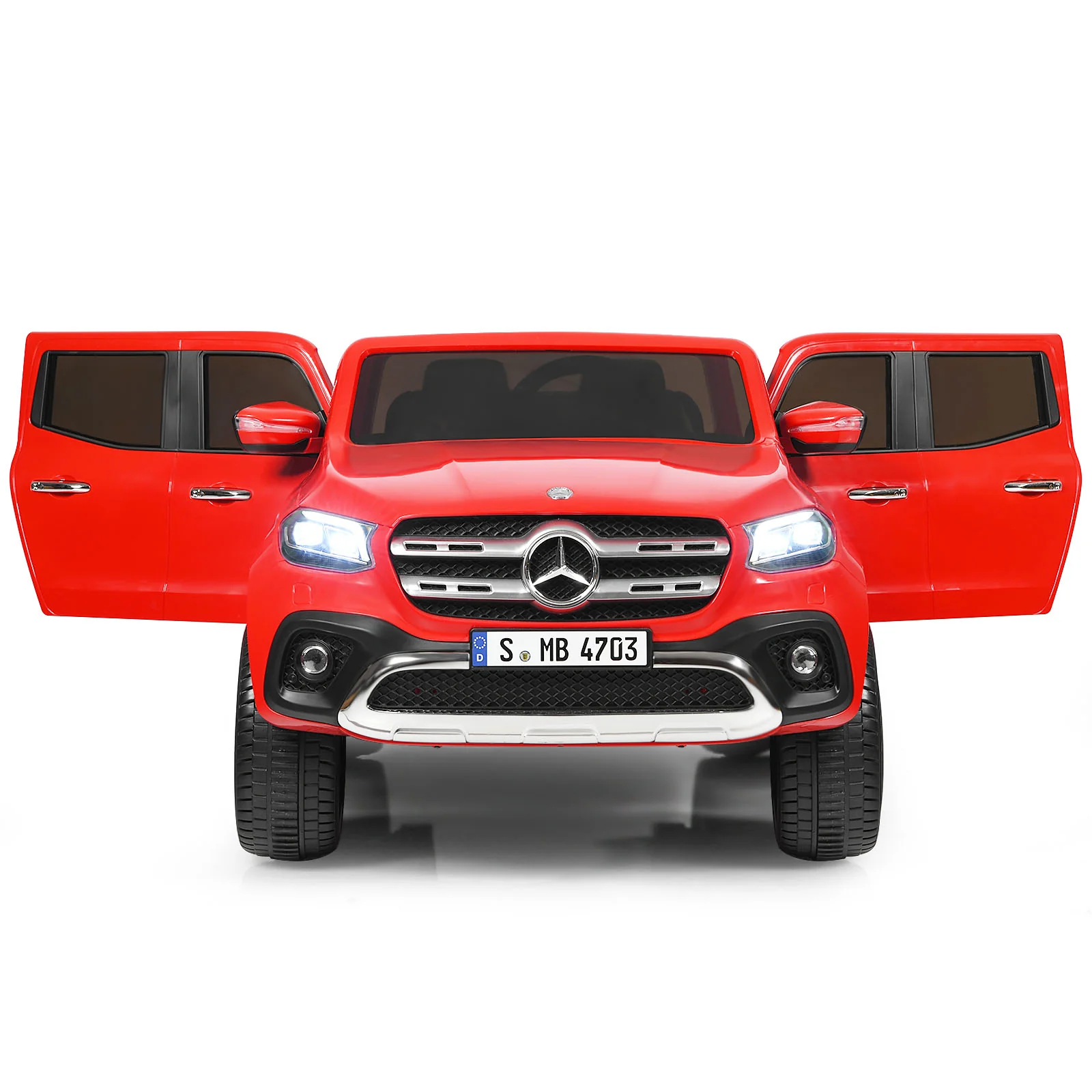 Licensed Benz Electric Ride-On Car for Kids - 2 Seater Toy Vehicle - Image 17