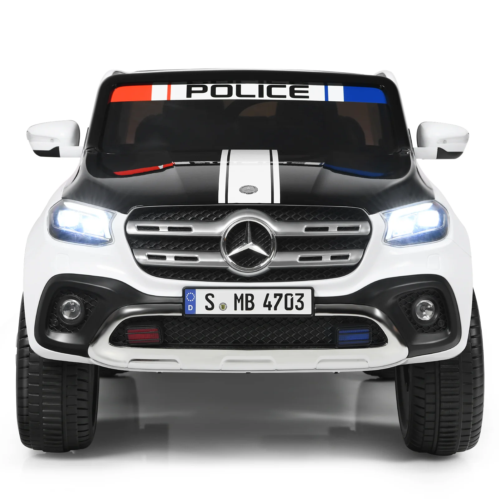Licensed Benz Electric Ride-On Car for Kids - 2 Seater Toy Vehicle - Image 25