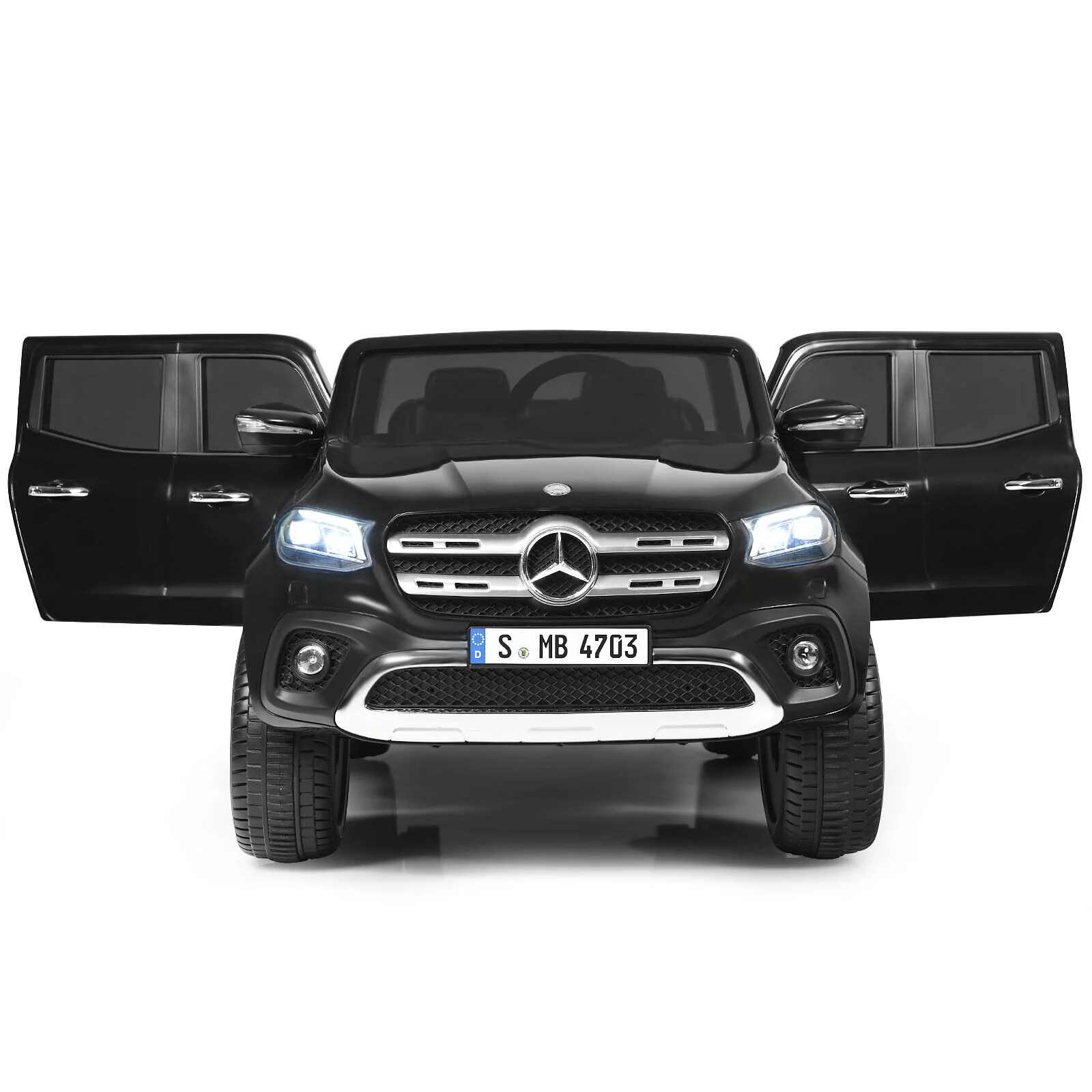 Licensed Benz Electric Ride-On Car for Kids - 2 Seater Toy Vehicle - Image 6